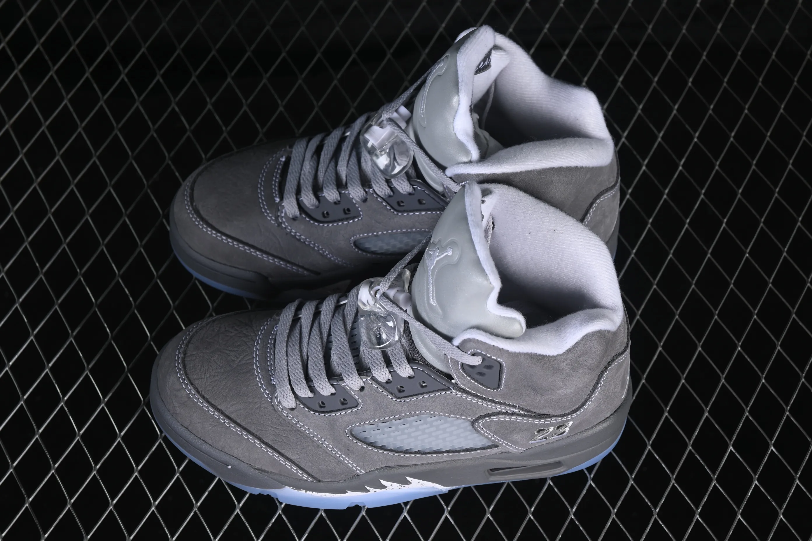All categories Air Jordan Jordan series basketball shoes Air Jordan 5 Air Jordan 5 "Wolf Grey" AJ5 Joe 5 Wolf Gray first layer basketball shoes DD0587-002